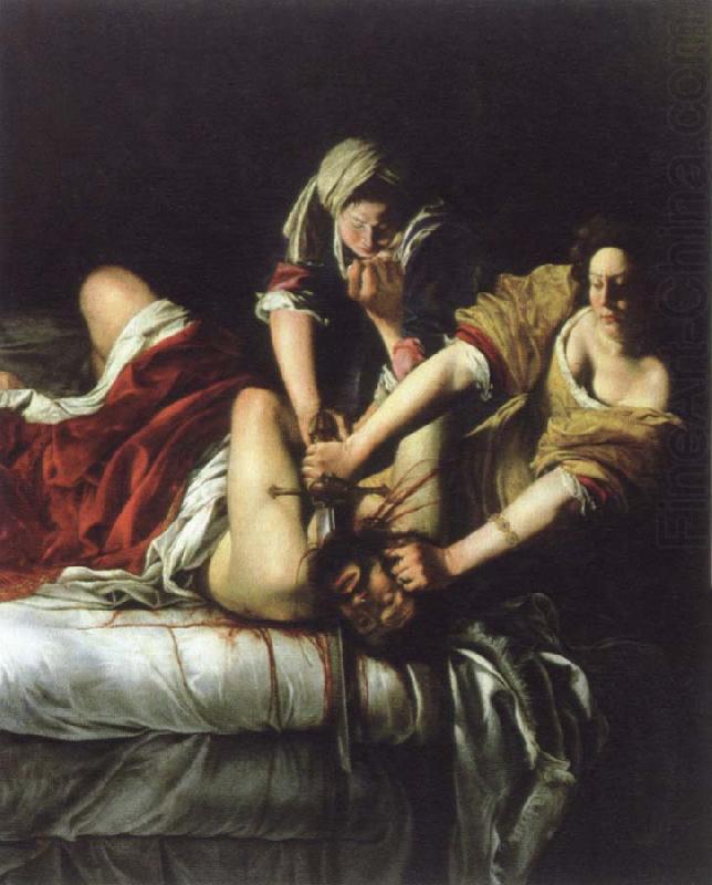 Artemisia  Gentileschi judith beheading holofernes china oil painting image